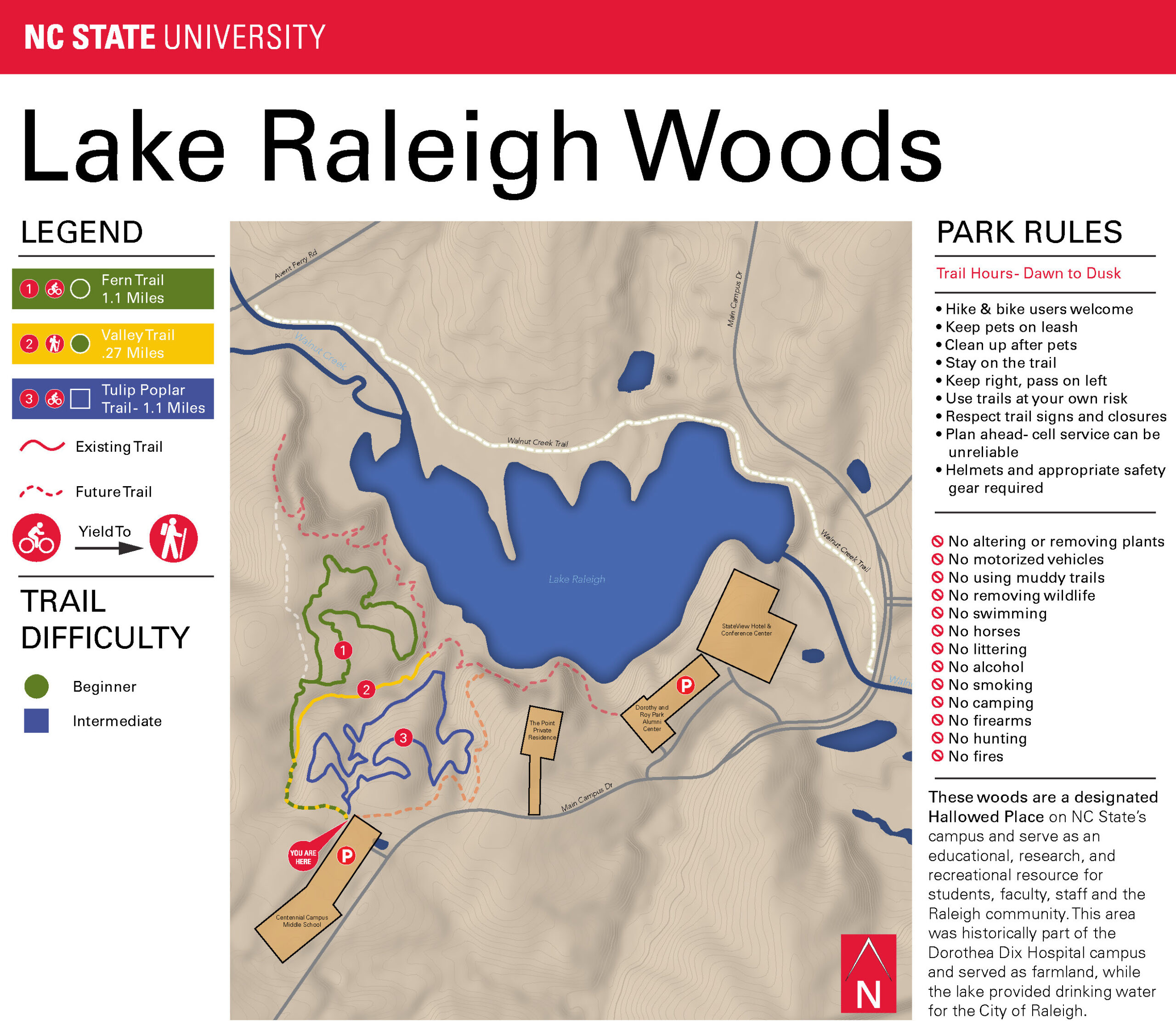 JPG of Lake Raleigh Woods map