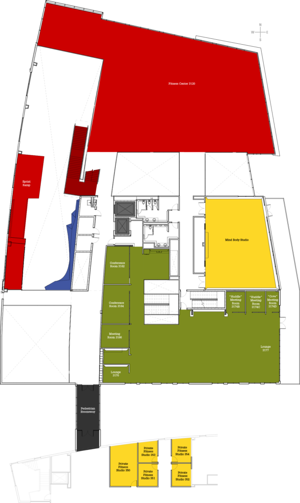 Level 3 map of the facility
