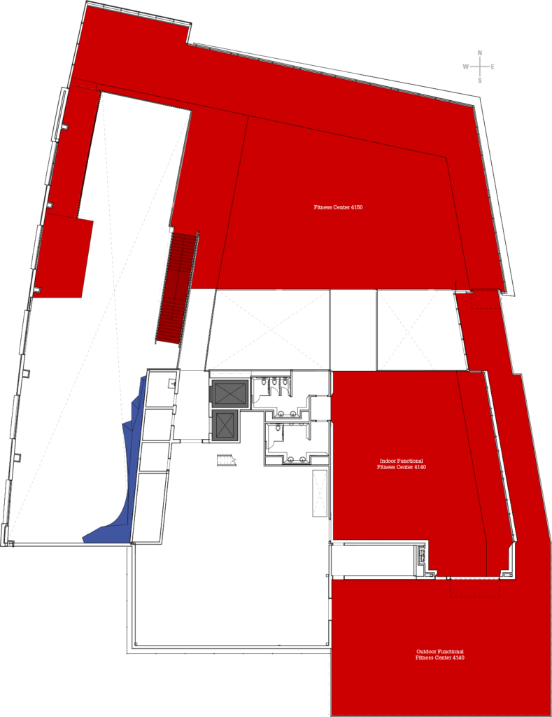 Level 4 map of the facility