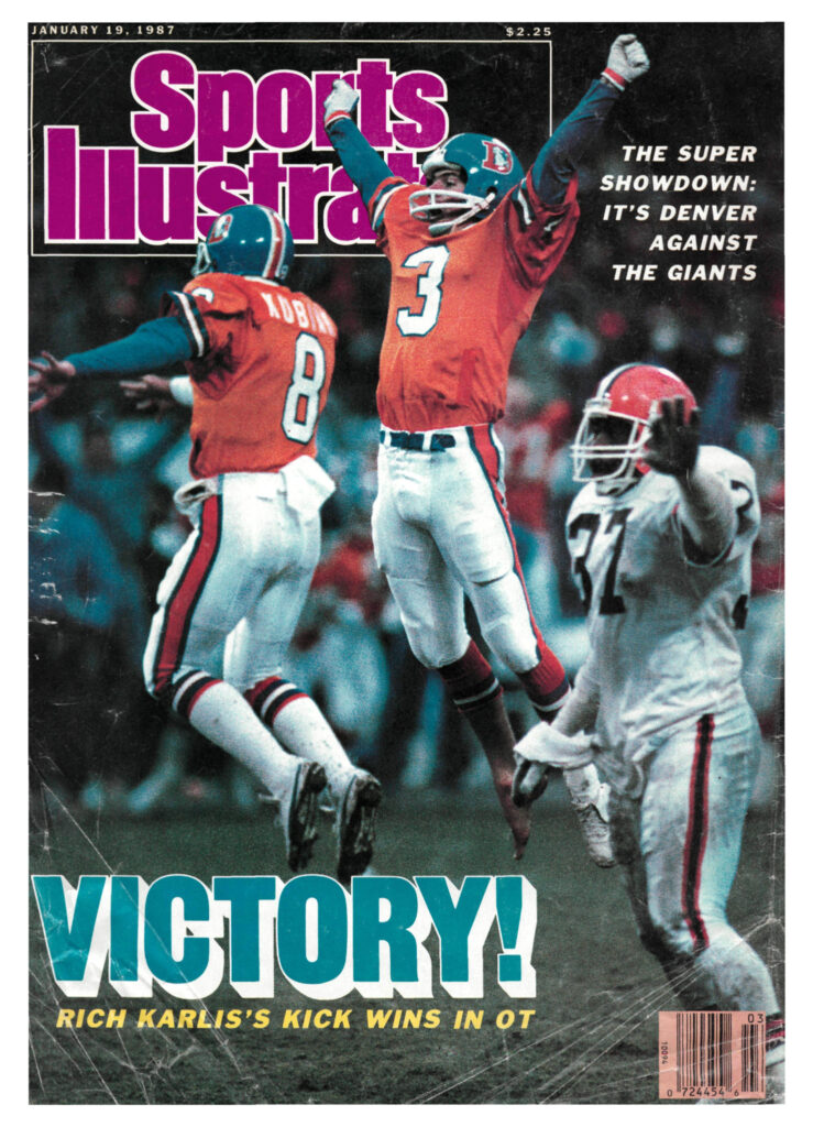 Sports Illustrated cover, January 19, 1987, Vol. 66 Issue 3