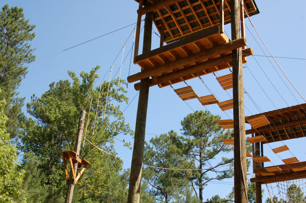 The Challenge Course High Ropes Course