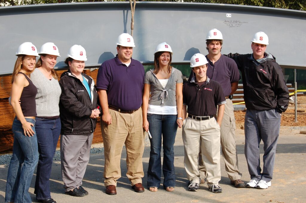 Carmichael Recreation Center topping out - 2007