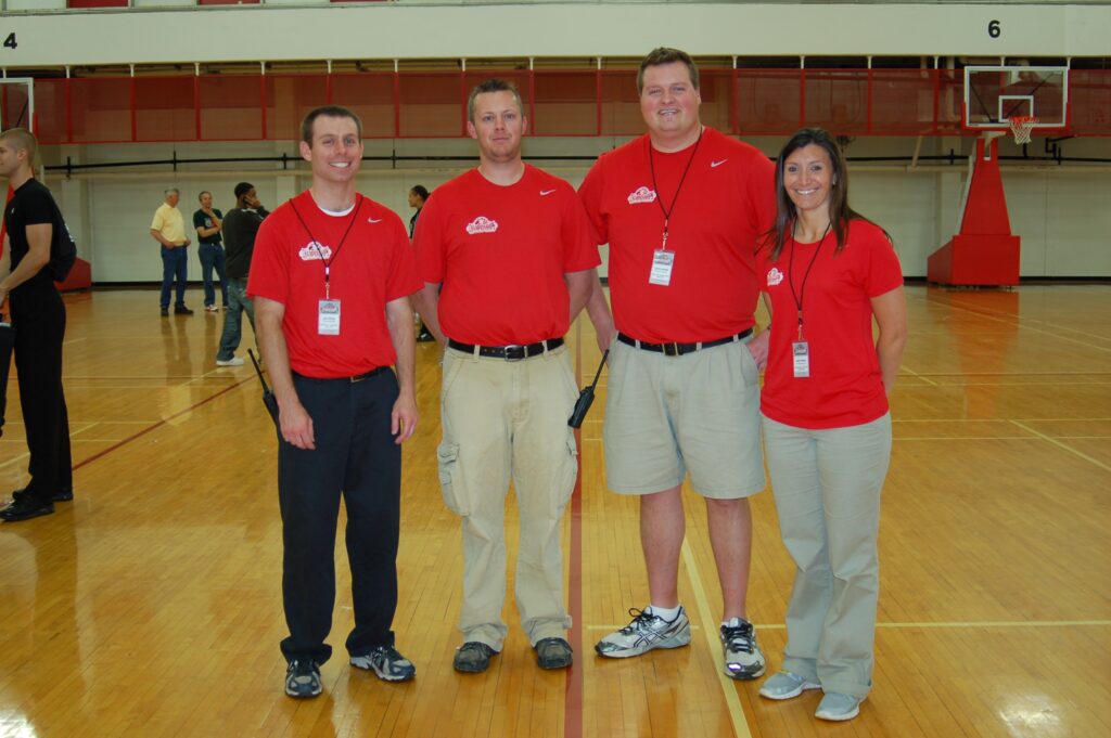 Competitive Sports Professional Staff (Dan Payne, Matt Seibring, Justin Waters, Mary Yemma) - 2012