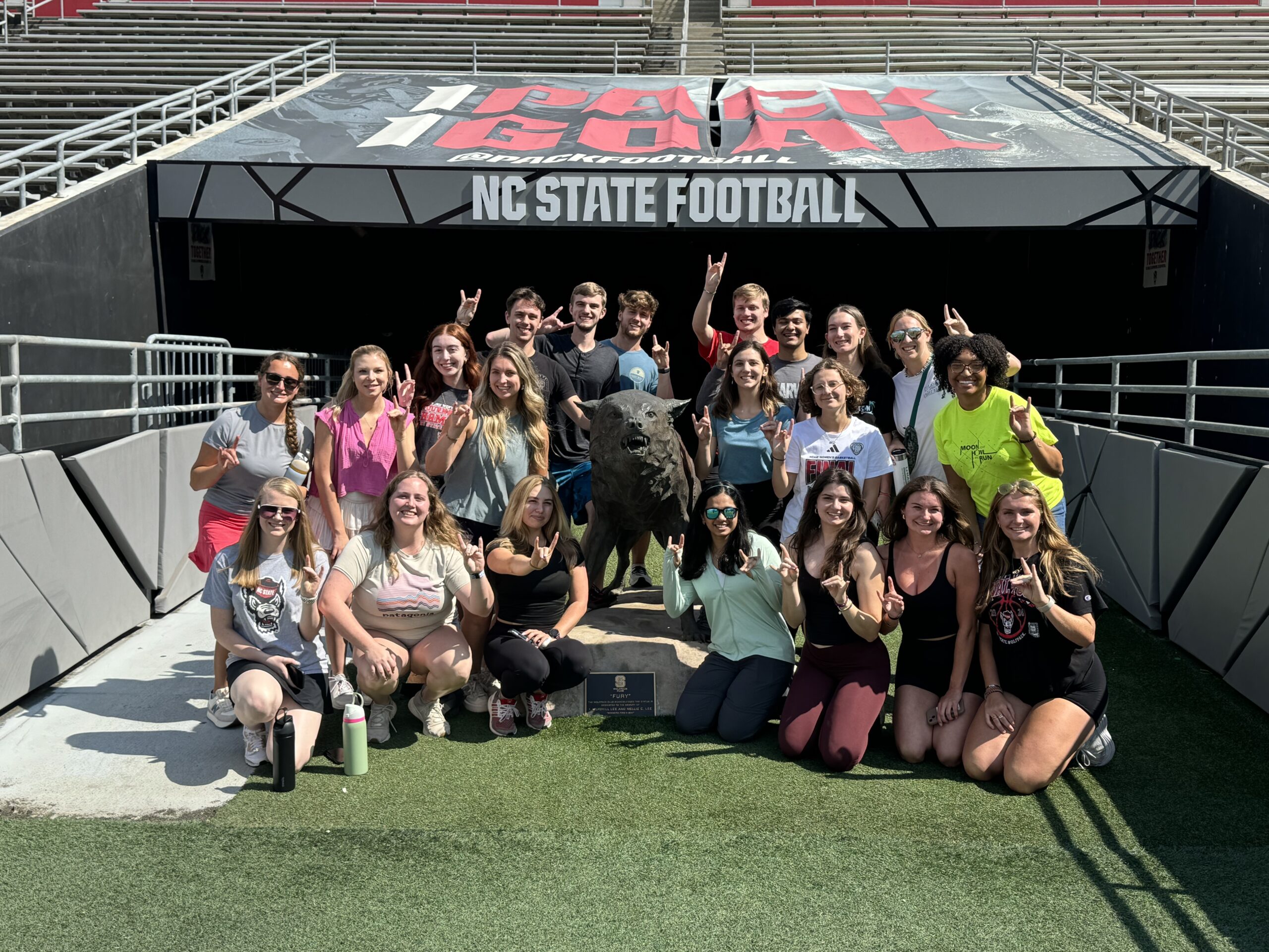 wellness and Recreation staff group photo